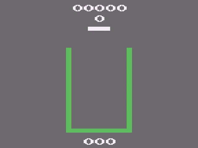 Edtris 2600 (Homebrew) — Title screen